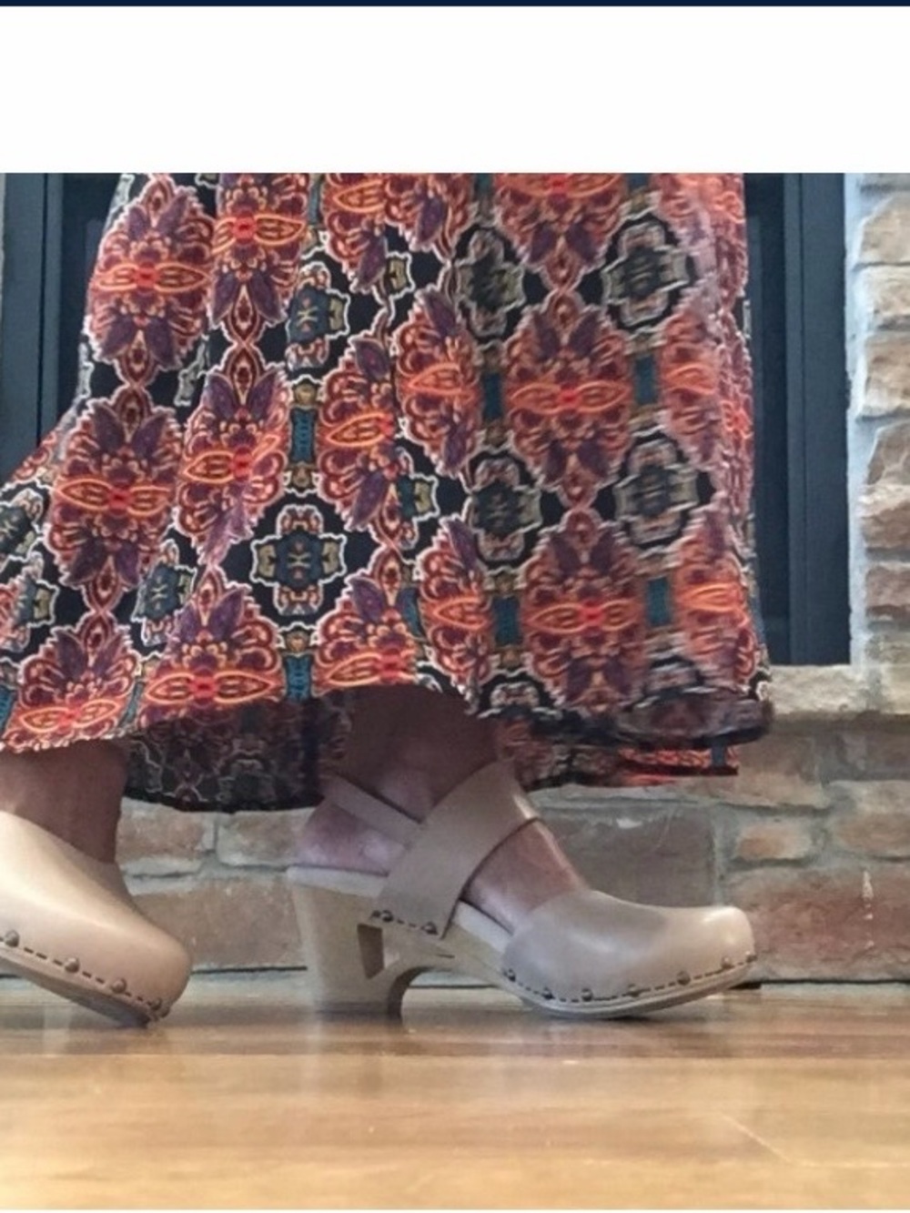 Dansko Thea Leather Clog Sandals In Neutral/Taupe Sz EU 38-US 7.5-8